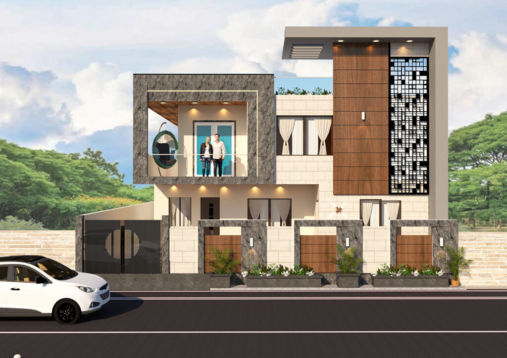 mr.thapa house 3d view 1 copy